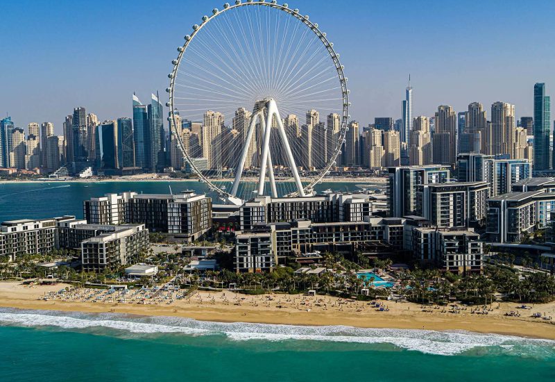 Rove Dubai Marina Main View of the beach