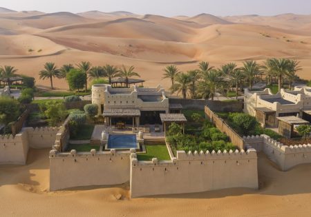 qasr al sarab desert resort by anantara guest room one bedroom villa exterior view